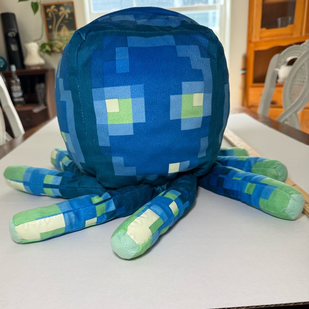 Minecraft Squid Glow In the Dark Plush